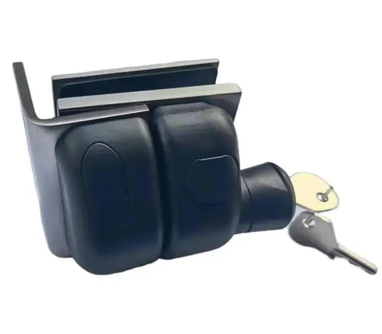 Stainless Steel Glass To Square Post Latch